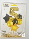 New 32-inch digital aluminum film latex balloon festival birthday party decoration set Application Scenario